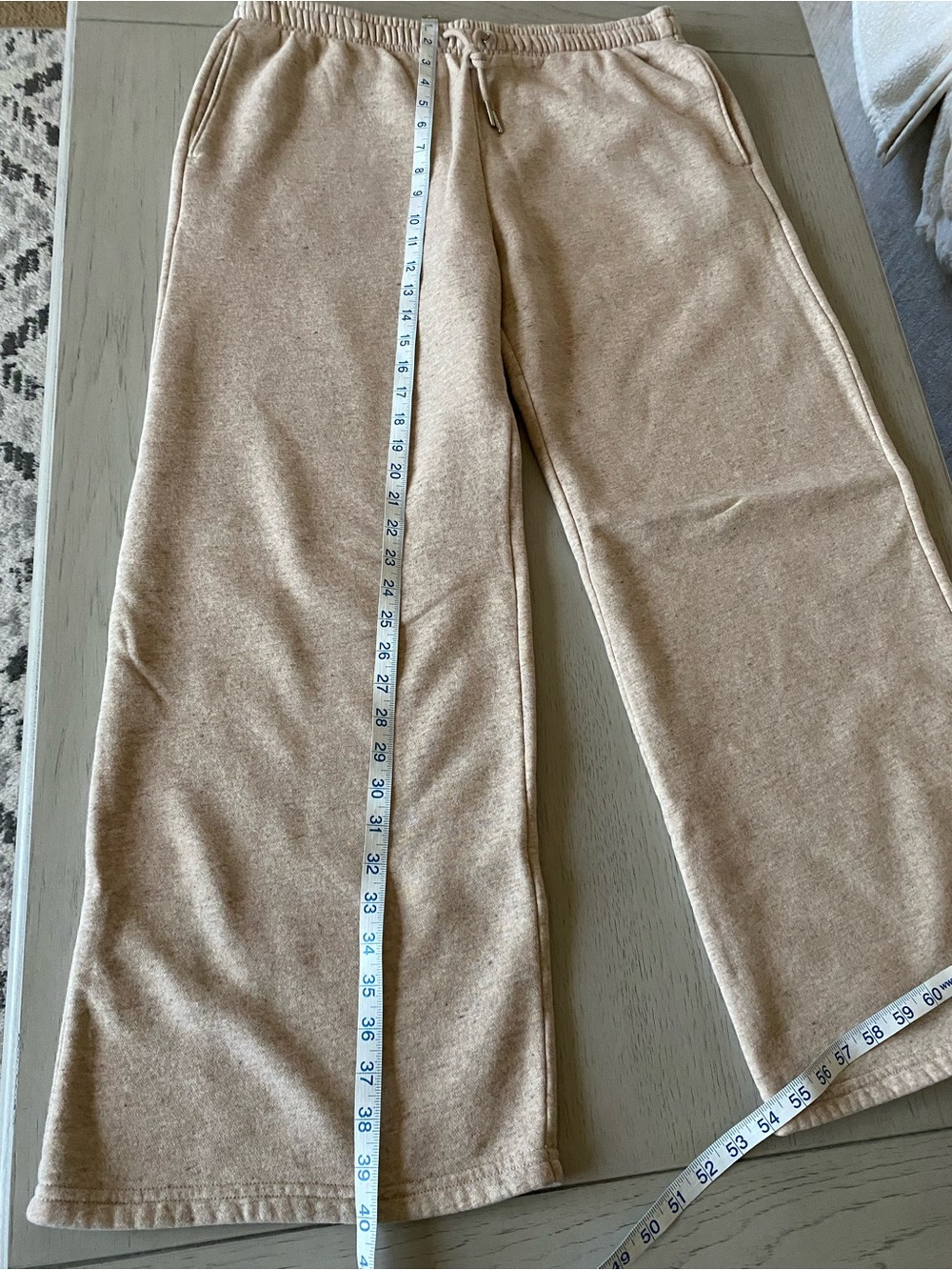 Abercrombie & Fitch Sunday high rise Wide Leg Sweatpants (Set of 2) Large - Picture 12 of 16